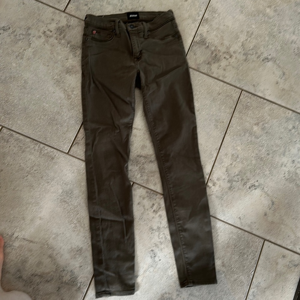 Hudson midrise ankle Natalie super skinny jeans